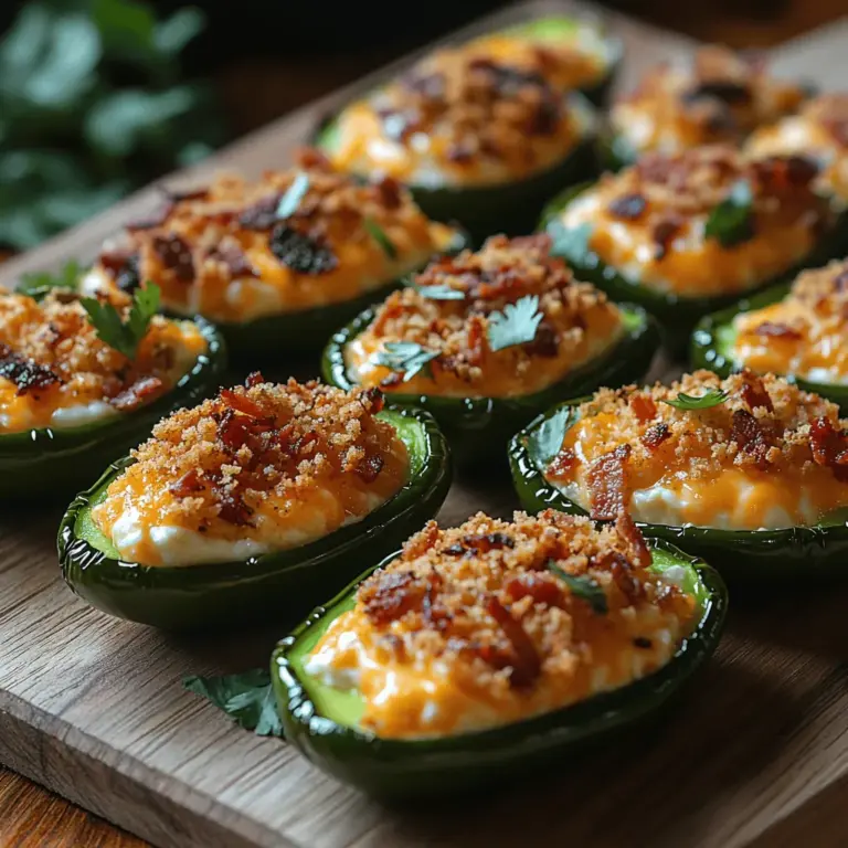 Jalapeño peppers, the star of this dish, have a rich history that dates back to their cultivation in Mexico over 6,000 years ago. These peppers are named after the city of Xalapa in Veracruz, Mexico, where they were first grown. Historically, jalapeños were used in a variety of traditional Mexican dishes, contributing not just heat but also a unique flavor profile that enhances the overall culinary experience.