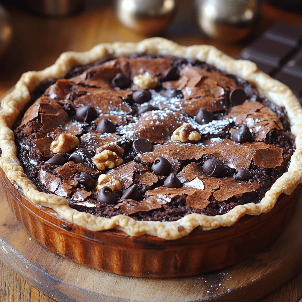 There’s something undeniably alluring about brownies that captivates dessert lovers around the world. These rich, chocolatey squares have long been a staple in bakeries and home kitchens alike, evoking feelings of nostalgia and comfort. But what if we told you that there's a way to elevate this beloved treat to new heights? Enter the Gooey Brownie Pie—a delightful twist on the classic brownie that transforms it into a decadent pie.