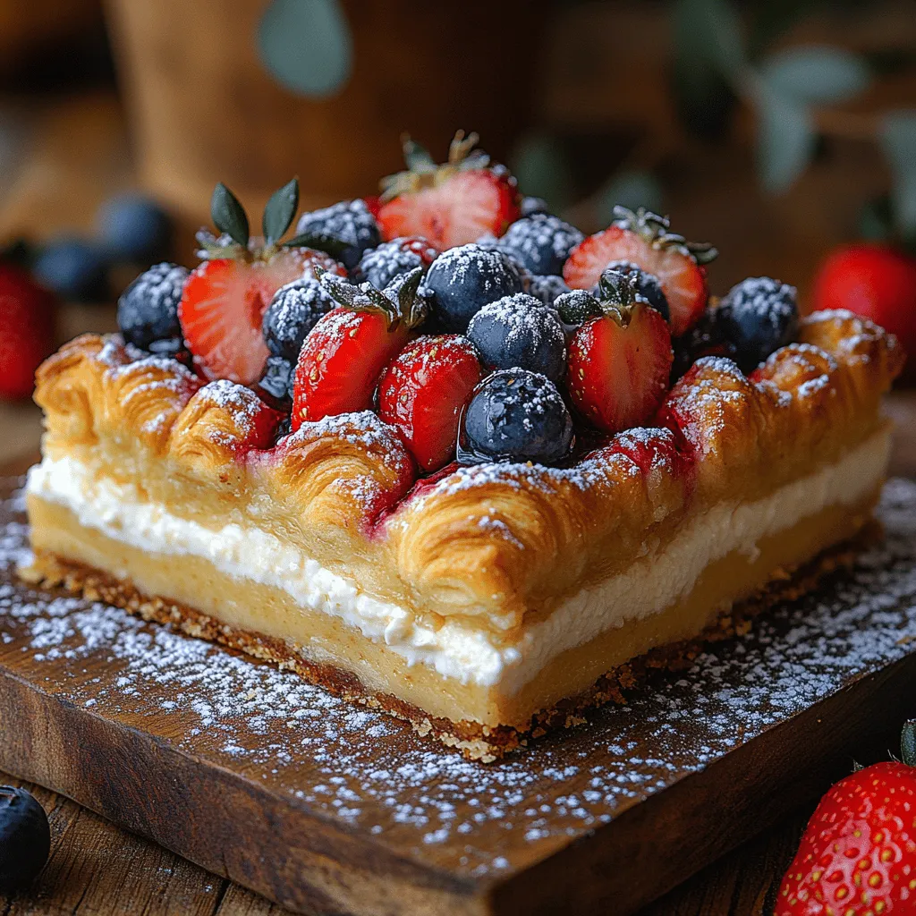Cheesecake desserts have long held a special place in the hearts of dessert lovers, known for their creamy texture and rich flavors. From classic New York-style cheesecakes to more innovative takes, the versatility of cheesecake is truly remarkable. One delightful twist on this beloved dessert is the Creamy Crescent Cheesecake Bars. By utilizing crescent dough, this recipe offers a unique, flaky crust that perfectly complements the lush cream cheese filling, creating a delightful contrast in textures.