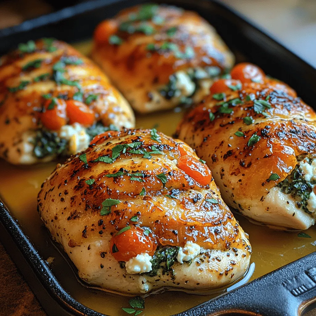The Herb & Cheese Stuffed Chicken Breast is an elegant dish that beautifully marries the rich, creamy textures of cheese with the vibrant freshness of assorted herbs. This culinary delight not only tempts the palate but also serves as a feast for the eyes, making it an ideal choice for a variety of occasions—from cozy weeknight dinners to festive gatherings. The explosion of flavors and the succulent nature of the chicken make this dish a standout, ensuring it will impress family and guests alike.