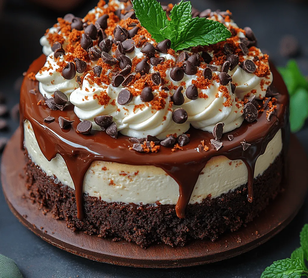 If you're searching for a dessert that can elevate any occasion, look no further than the Mint Chocolate Cheesecake Cake. This decadent treat is a harmonious blend of rich chocolate flavor, refreshing mint, and creamy cheesecake, making it a unique masterpiece that will tantalize the taste buds of dessert lovers everywhere. Whether it’s a birthday celebration, a holiday gathering, or simply an indulgent treat for yourself, this cake promises to impress with its impressive layers and delightful flavor profile.