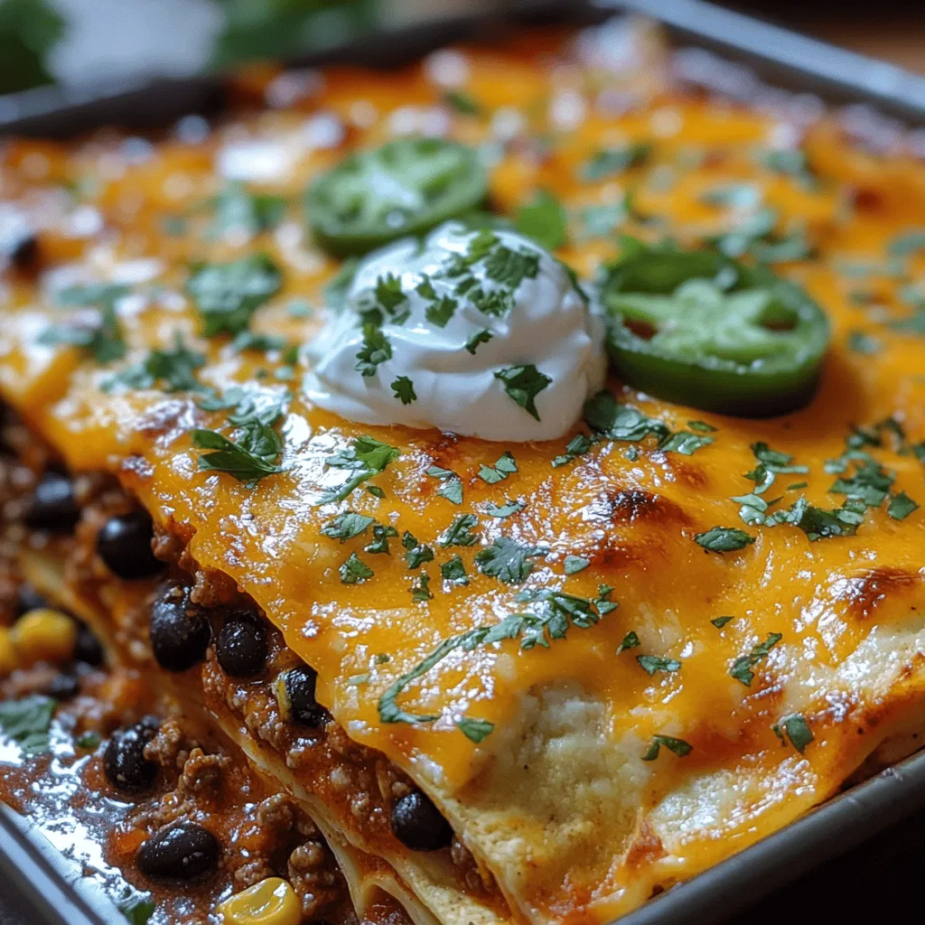 Welcome to the world of culinary creativity, where traditional recipes meet vibrant flavors to craft unforgettable dishes. Today, we are diving into a unique creation that embodies this spirit: Cheesy Mexican Lasagna Delight. This dish takes the beloved Italian classic of lasagna and intertwines it with the bold and spicy elements of Mexican cuisine, resulting in a mouthwatering fusion that is sure to impress family and friends alike.