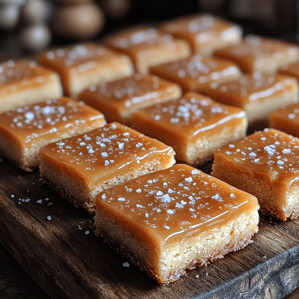 If you're searching for a dessert that perfectly balances rich flavors and textures, look no further than Heavenly Salted Caramel Butter Bars. These delightful treats are a harmonious blend of buttery cookie crust and luscious salted caramel topping, making them an irresistible indulgence for any sweet tooth. The combination of sweet and salty creates a flavor profile that captivates the palate, offering a melt-in-your-mouth experience that is hard to resist.