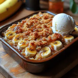 To create a mouthwatering Caramelized Banana Crumble Delight, it’s essential to understand the key ingredients that contribute to its rich flavor and delightful texture. Let’s take a closer look at each component: