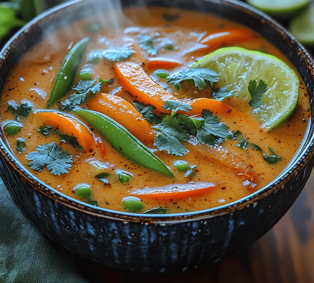 To truly appreciate the depth of flavor that Heavenly Thai Red Curry Soup offers, it’s important to understand the key ingredients that contribute to its unique profile. Each component plays a significant role in both enhancing the flavor and providing nutritional benefits.