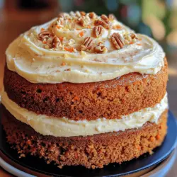 Carrot cake has long been a beloved staple in the world of baking, revered for its moist texture, rich flavor, and delightful combination of spices. This cake has transcended generations, becoming a popular choice for celebrations, family gatherings, and even casual tea times. Its appeal lies in its unique ability to seamlessly blend the sweetness of carrots with a medley of spices, making it a comforting yet sophisticated dessert. Among the myriad of carrot cake recipes, one stands out for its exceptional balance of flavors and textures: the Golden Glory Carrot Cake.