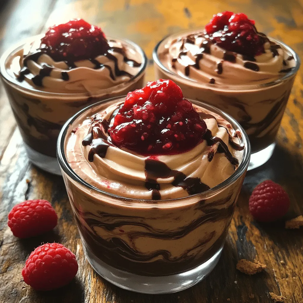 If you're searching for a dessert that perfectly balances decadence with romance, look no further than the Marry Me No Bake Raspberry Chocolate Mousse Cups. This delightful treat embodies both rich flavors and an alluring presentation, making it an ideal choice for intimate occasions like date nights or anniversaries. Imagine the velvety smoothness of chocolate mousse layered with the bright, tart notes of fresh raspberries; it’s a combination that’s not only delicious but also beautifully showcases the contrast between sweet and sour. The name itself suggests a proposal, hinting at the dessert’s ability to win over hearts and taste buds alike.