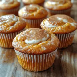 Spooktacular Pumpkin Cream Cheese Swirl Muffins Recipe