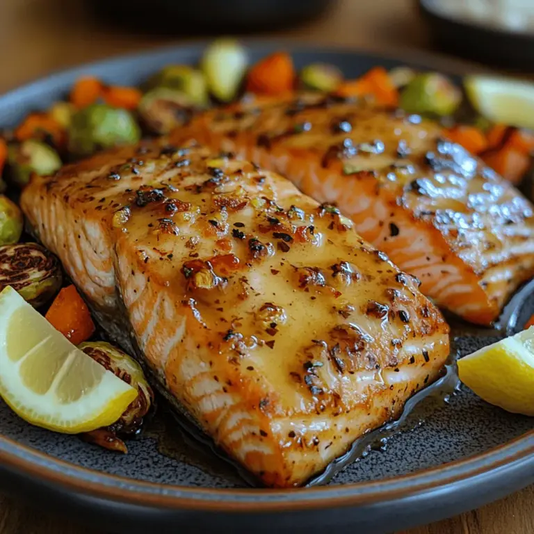In today's fast-paced world, the demand for quick and healthy meal options has never been higher. Home cooks are increasingly seeking recipes that are not only nutritious but also packed with flavor, allowing them to enjoy wholesome meals without spending hours in the kitchen. One dish that perfectly embodies this ideal is Maple Glazed Salmon with Roasted Veggies. This delightful recipe showcases the growing popularity of salmon as a nutritious option, combining a rich, flavorful glaze with an array of vibrant roasted vegetables.