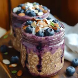Berry Bliss Overnight Oats: A Delicious and Nutritious Start to Your Day