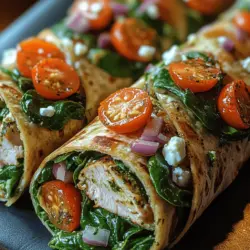 As we delve into the world of Turkey Spinach Feta Wraps, it’s essential to appreciate the versatility and health benefits of the ingredients involved. The combination of lean turkey, fresh spinach, and creamy feta cheese creates a mouthwatering dish that can be enjoyed by anyone, whether you’re a health-conscious eater or simply someone looking for a delicious meal. These wraps are a fantastic way to pack in protein, fiber, and a variety of vitamins and minerals—all of which are crucial for maintaining energy levels and overall well-being.