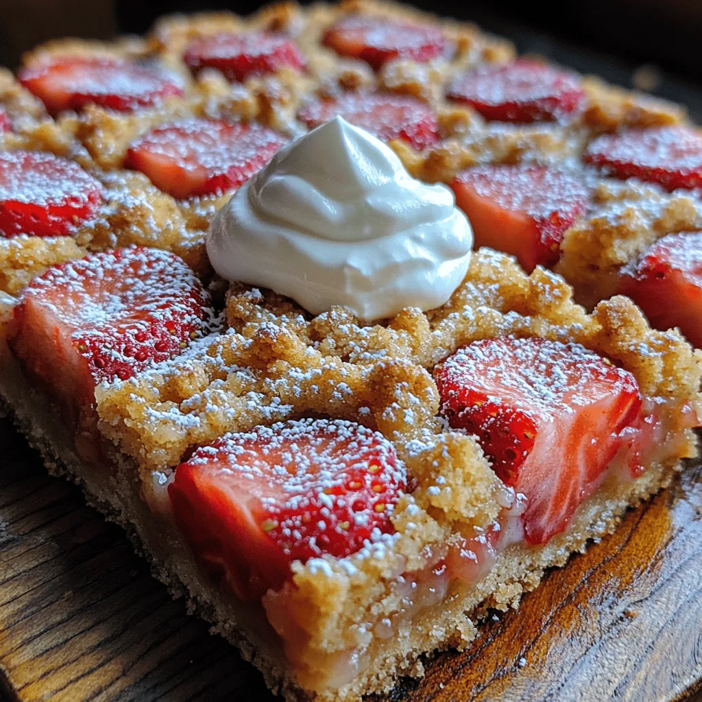 Delightful Strawberry Shortcake Crumble Bars: A Complete Guide to Making this Sweet Treat