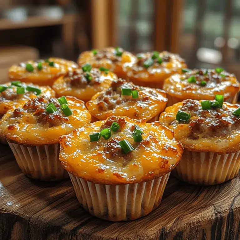 In today's fast-paced world, breakfast has evolved from a simple meal to an essential part of our daily routine that reflects our culinary preferences and lifestyle choices. The trend for savory breakfast bites has surged, capturing the hearts (and taste buds) of food enthusiasts everywhere. These convenient, flavorful morsels are not only ideal for breakfast but also make for excellent snacks or quick meal options throughout the day. Among these delicious offerings, Savory Sausage & Cheddar Breakfast Bites stand out as a delightful combination of rich flavors and appealing textures that are sure to please.