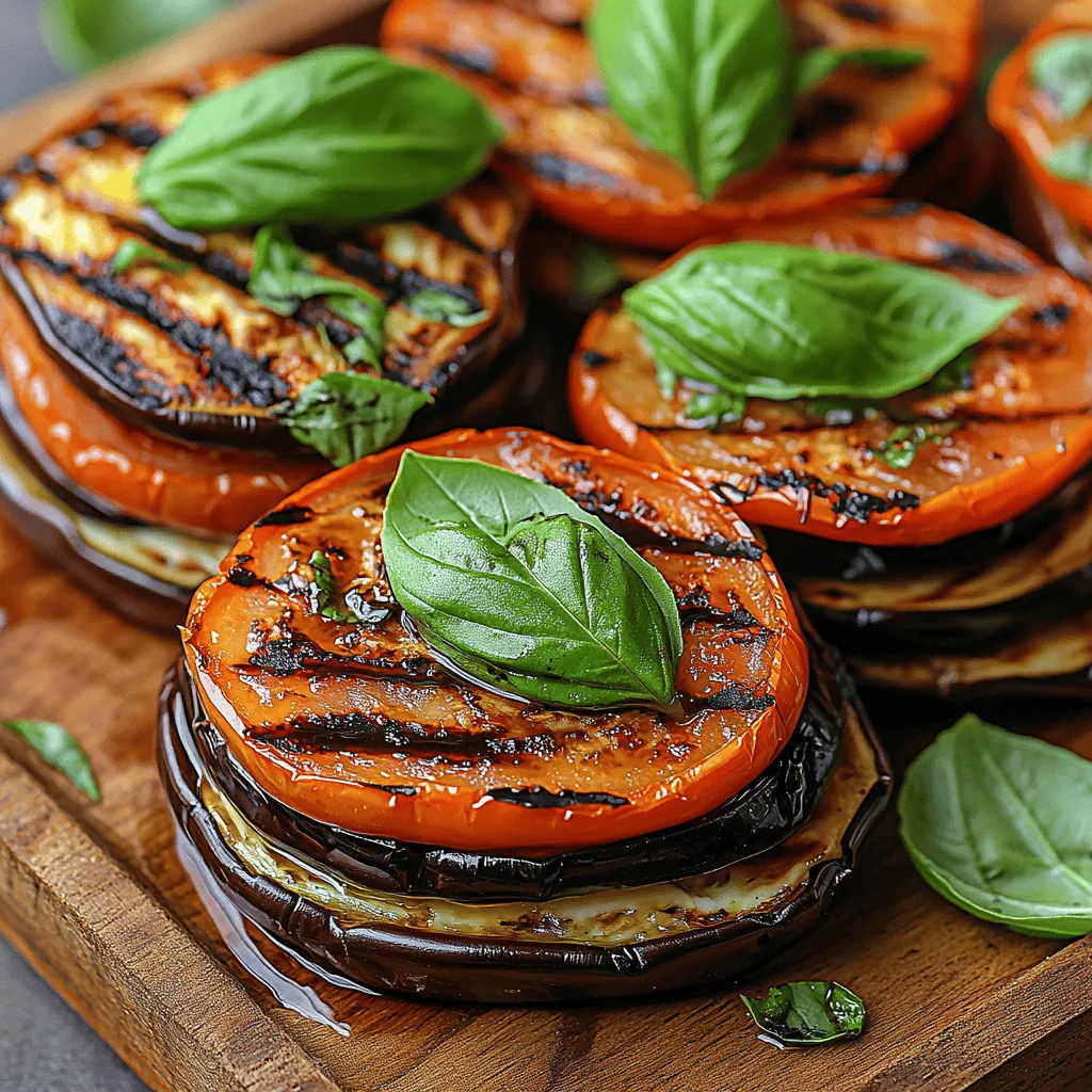 To create perfect Grilled Eggplant & Tomato Stacks, it’s essential to understand the role of each ingredient. Each component contributes not only to the flavor but also to the overall health benefits of the dish.