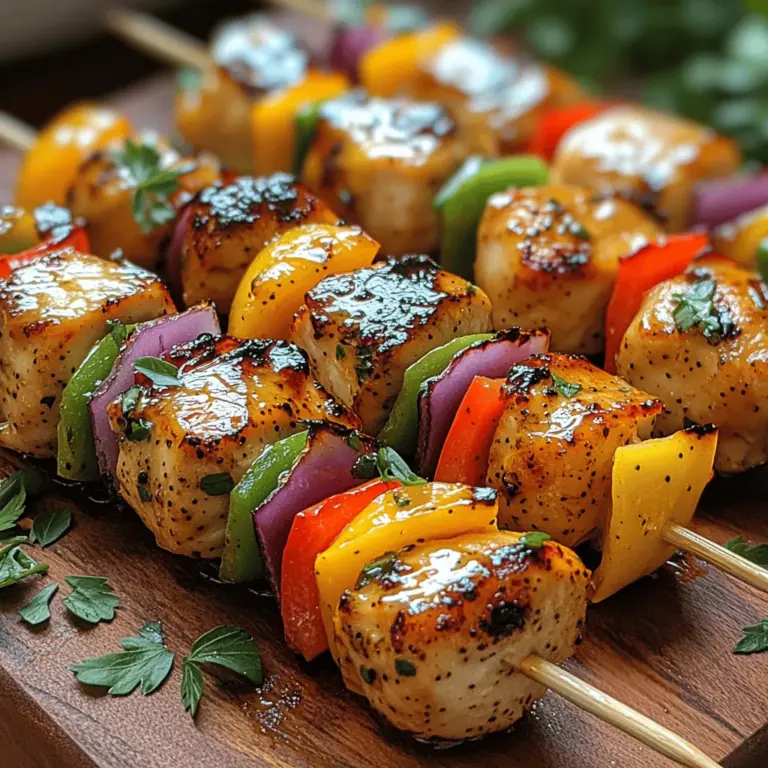 Skewered dishes have long held a special place in culinary traditions around the world. Their versatility and convenience make them a favorite for gatherings, whether you're hosting a backyard barbecue, a casual dinner party, or simply enjoying a meal with family. Among the myriad of options, Honey Mustard Chicken Skewers stand out as a delightful choice that beautifully balances sweet and savory flavors. This recipe not only appeals to adults but also excites children, making it a truly family-friendly dish.