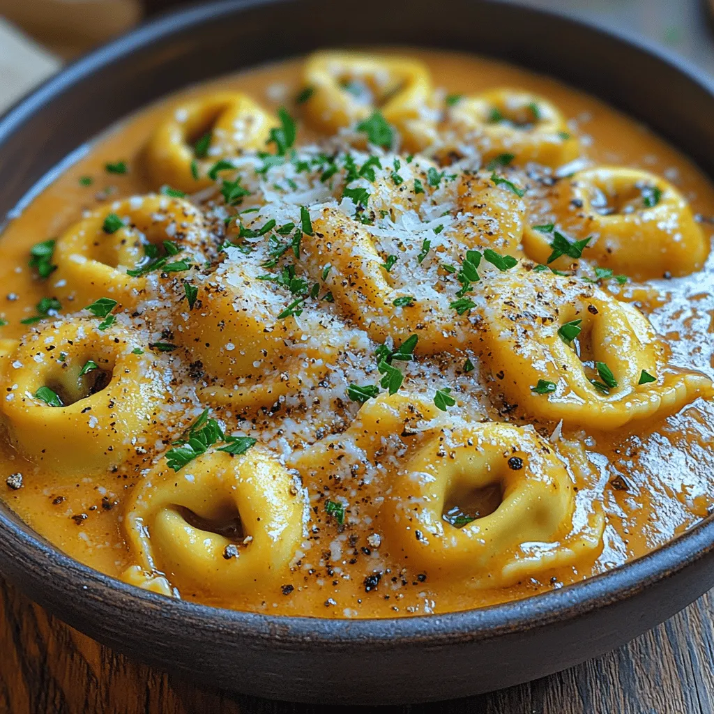 Tortellini in Champignon Sahne Soße is an exquisite dish that brings the warmth and richness of Italian cuisine right to your dining table. This creamy mushroom delight combines tender tortellini, typically stuffed with cheese or meat, with a luscious sauce made from fresh mushrooms and cream. The appeal of this dish lies not only in its comforting flavors but also in its versatility; it can serve as a satisfying main course for dinner or a delightful side dish for any special occasion.