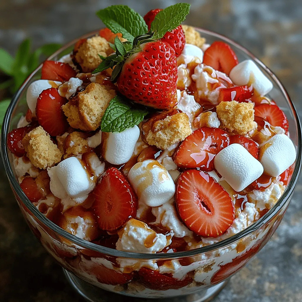 Strawberry Shortcake Fluff Salad is a refreshing and indulgent dessert that perfectly embodies the essence of summer. This delightful dish combines the sweet and juicy flavors of fresh strawberries with a light, fluffy texture that makes it a favorite at gatherings, picnics, and family meals. As the days grow warmer and the sun shines brighter, this fluffy salad becomes an irresistible treat, showcasing the beauty of seasonal ingredients and the joy of sharing delicious food with loved ones.