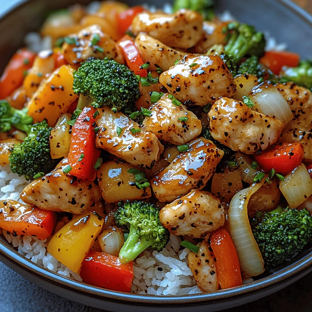 To create a truly delicious Quick Chicken Stir-Fry, it’s essential to understand the core ingredients that make up this vibrant dish. Each component not only contributes to the flavor and texture but also adds significant nutritional value.