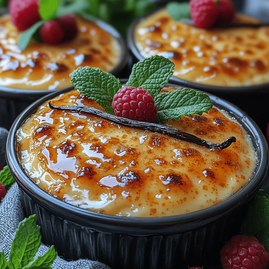 Crème brûlée, often regarded as the epitome of classic French desserts, is a delightful indulgence that has captured the hearts of dessert enthusiasts around the globe. This velvety custard, topped with a layer of caramelized sugar, offers a perfect balance of creamy richness and crunchy texture. Its name, which translates to 