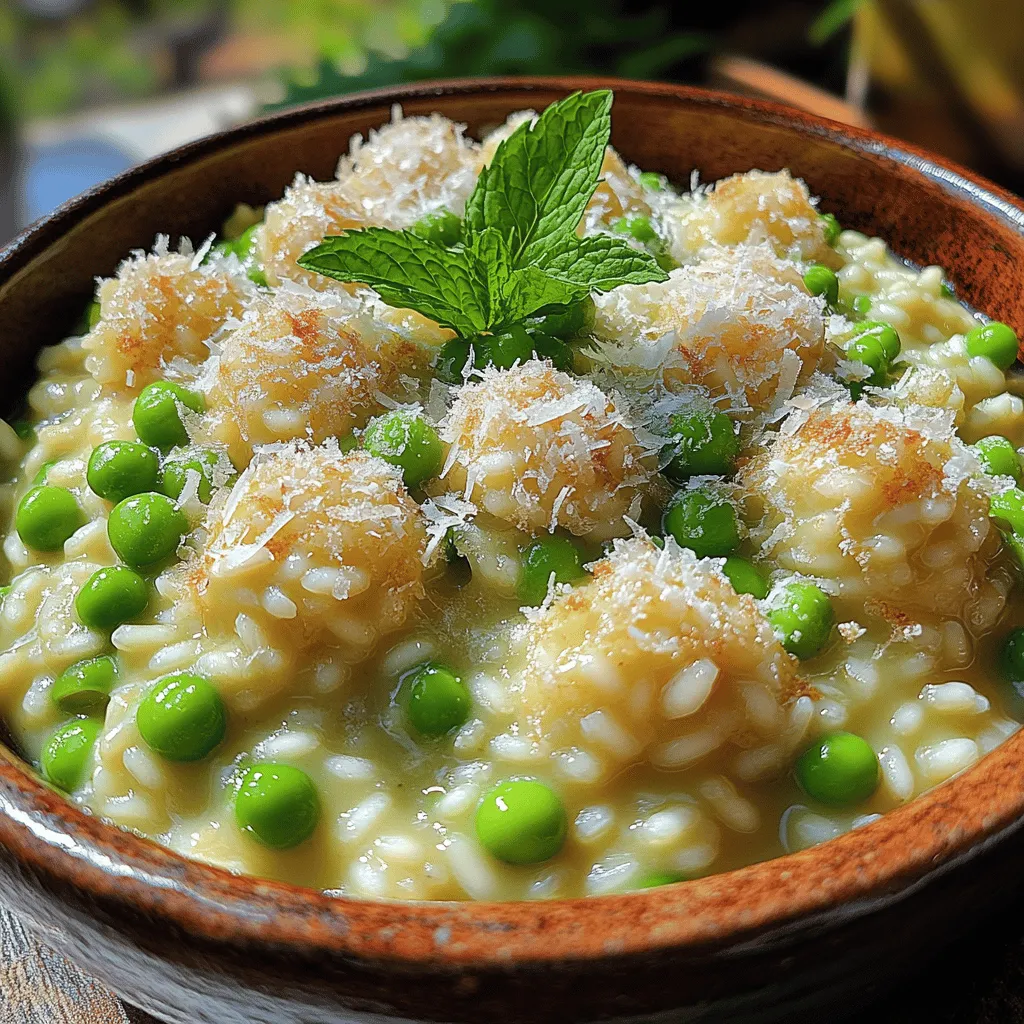 Risotto, a staple of Italian cuisine, is a dish that evokes comfort and warmth. Known for its creamy texture and savory flavors, this rice-based meal is beloved by many around the world. What makes risotto particularly special is its versatility; it can be tailored to suit any season, making it a fantastic option year-round. However, during the spring months, one ingredient shines brighter than the rest: fresh peas. Their sweet, vibrant flavor perfectly complements the creamy richness of risotto, creating an unforgettable dining experience.