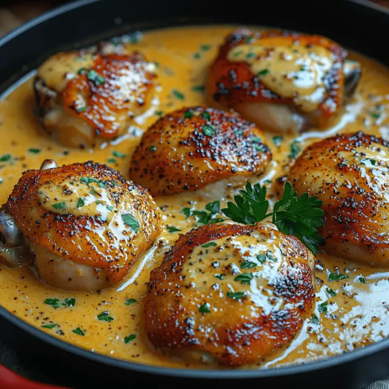 When it comes to cooking, the quality of your ingredients can make or break your dish. For Creamy Garlic Butter Chicken Thighs, choosing the right components is essential for achieving that rich, savory flavor profile.