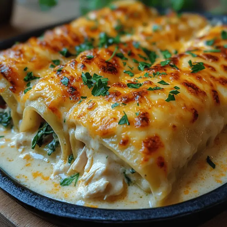 Preparing these lasagna rolls is a straightforward process that yields impressive results. Start by preheating your oven to 375°F (190°C). The anticipation of that warm, bubbling lasagna is already making my mouth water!