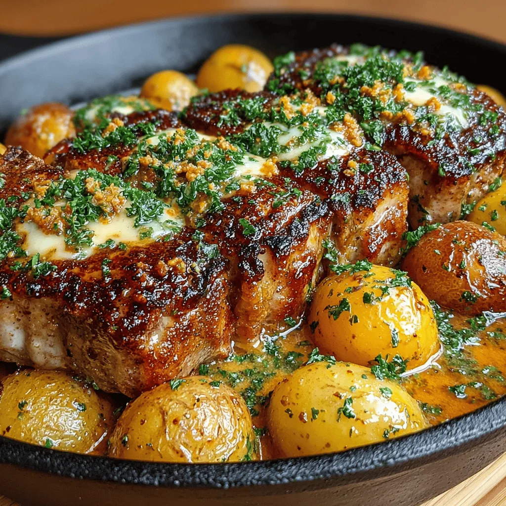 There’s something incredibly comforting about a one-pan meal that feels like a warm hug at the end of a long day. The aroma of a hearty dinner wafting through the kitchen can evoke feelings of nostalgia, reminding us of family gatherings and cozy evenings spent together. I remember the first time I made creamy ranch pork chops and potatoes; it was one of those chilly evenings when the warmth of a delicious meal was all I needed to lift my spirits. My family gathered around the table, the enticing smell filling the air, and as the first bites were taken, smiles spread all around. This dish quickly became a staple in our weekly menu, and I’m excited to share it with you today!