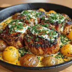 There’s something incredibly comforting about a one-pan meal that feels like a warm hug at the end of a long day. The aroma of a hearty dinner wafting through the kitchen can evoke feelings of nostalgia, reminding us of family gatherings and cozy evenings spent together. I remember the first time I made creamy ranch pork chops and potatoes; it was one of those chilly evenings when the warmth of a delicious meal was all I needed to lift my spirits. My family gathered around the table, the enticing smell filling the air, and as the first bites were taken, smiles spread all around. This dish quickly became a staple in our weekly menu, and I’m excited to share it with you today!
