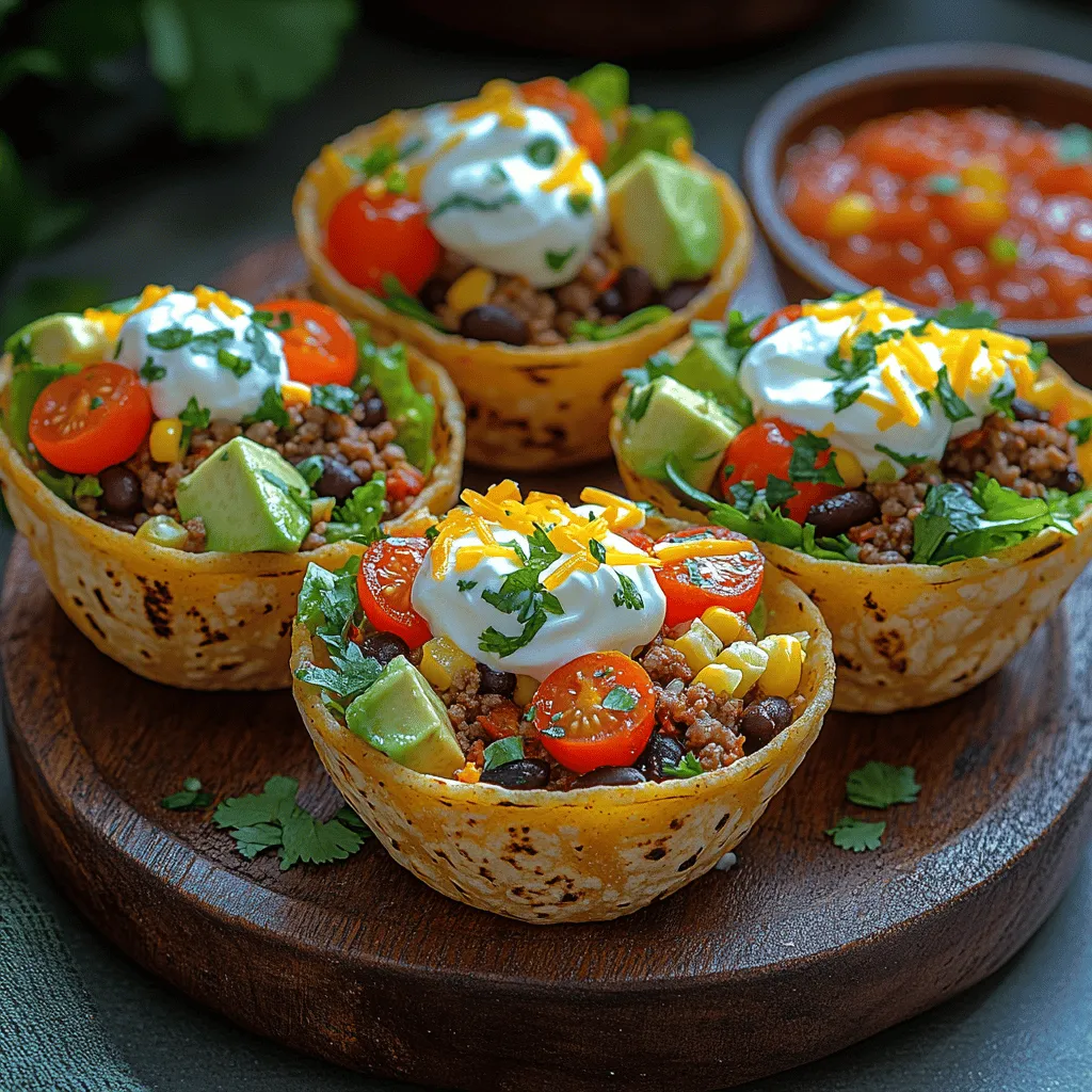 Crunchy Taco Salad Cups have become a favorite in many households for their fun presentation, vibrant flavors, and versatility. This recipe is not just a meal; it's an experience that combines the joy of assembling your own dish with the satisfaction of indulging in fresh, wholesome ingredients. Perfect for summertime gatherings, potlucks, or a quick weeknight dinner, these salad cups capture the essence of Mexican cuisine while offering a refreshing twist on traditional taco servings.