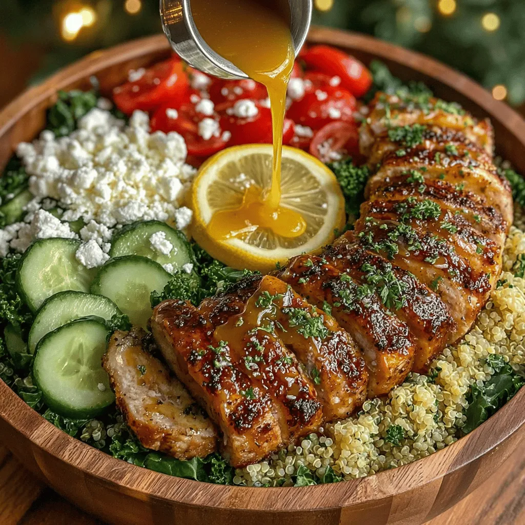 In today’s fast-paced world, finding healthy yet satisfying meals can often feel like a daunting task. With hectic schedules and endless commitments, many people gravitate towards quick, pre-packaged options that may lack nutritional value. However, the Honey Mustard Chicken Quinoa Power Bowl emerges as a nutrient-packed solution that beautifully combines lean protein, wholesome grains, and an array of fresh vegetables. This recipe is not only delicious but also exceptionally easy to prepare, making it perfect for busy weeknights or as a meal prep staple for the days ahead.