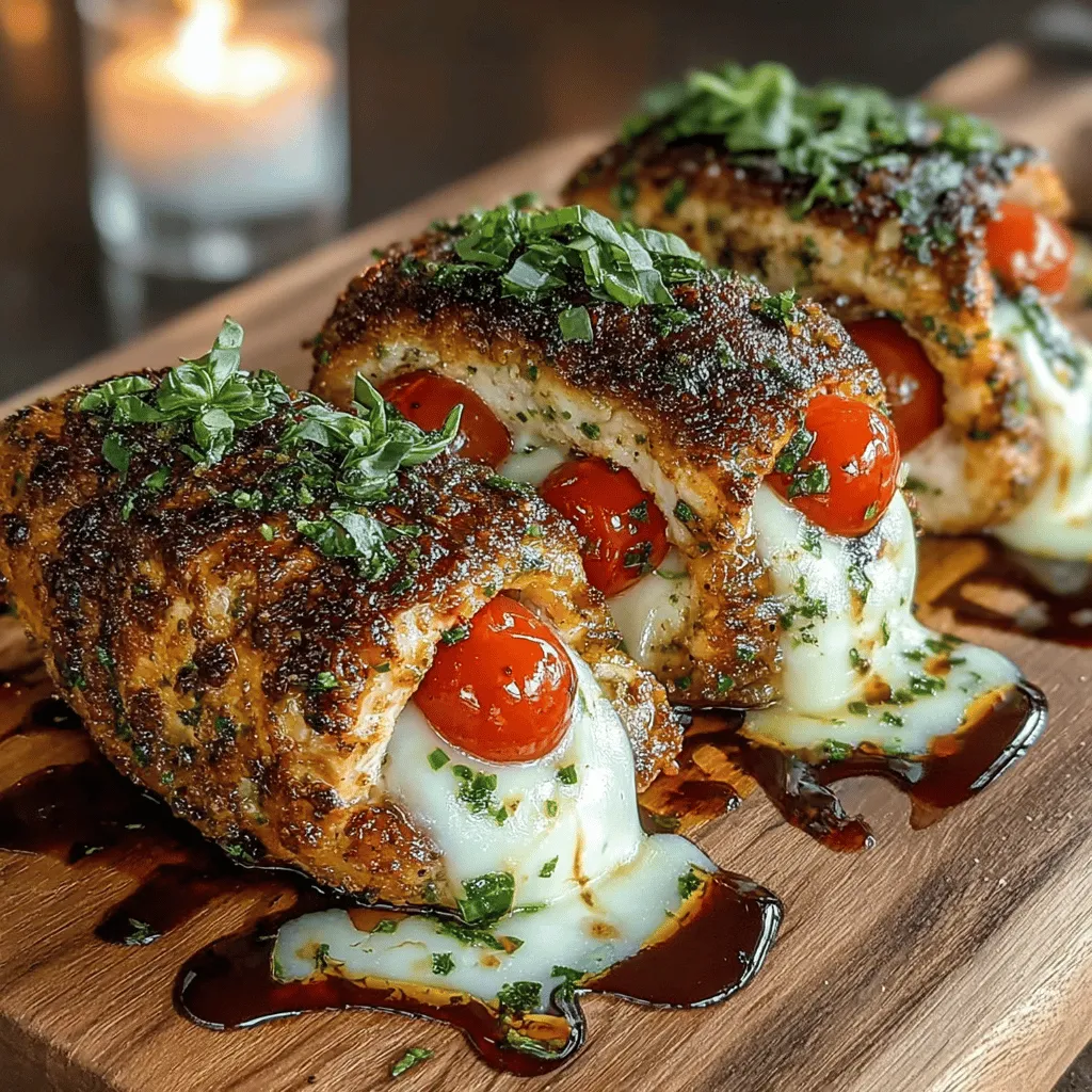 To create a truly memorable Savory Tomato Basil Stuffed Chicken, it's vital to understand the key ingredients that make this dish shine. The foundation of the recipe is the chicken breast, a lean source of protein that is both versatile and nutritious. Chicken breast is low in fat and high in protein, making it an excellent choice for those looking to maintain a healthy diet while enjoying a delicious meal. Additionally, it serves as a blank canvas, ready to absorb the flavors of the stuffing and any accompanying sauces.