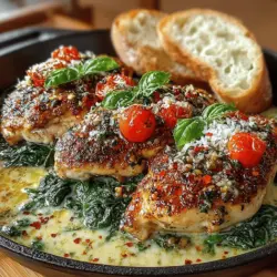 Tuscan Garlic Chicken Delight: A Culinary Journey