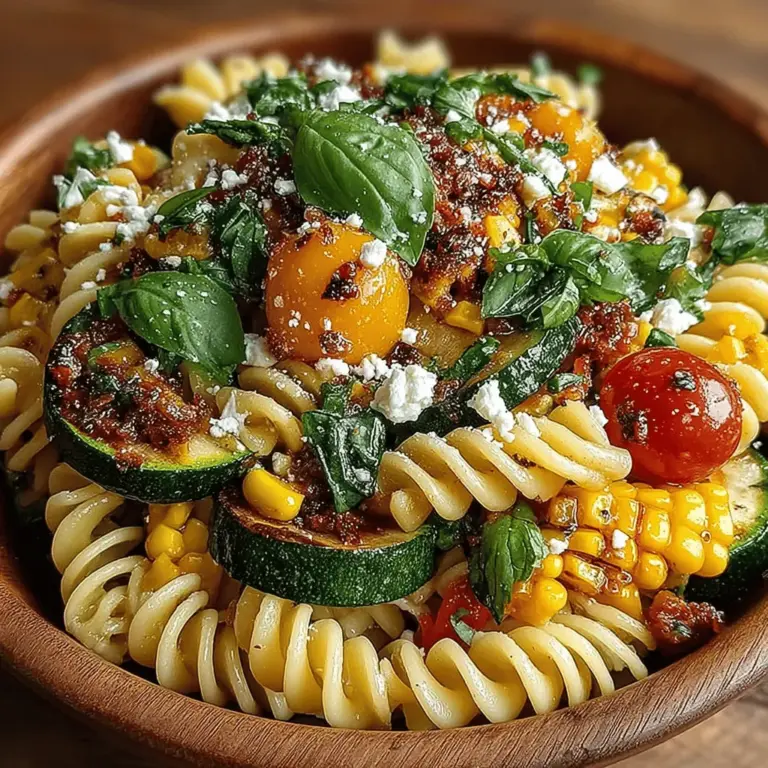 To create the Sweet Summer Delight Pasta Salad, it’s essential to understand the role of each ingredient. This dish is a celebration of summer produce, and here’s a closer look at the key components: