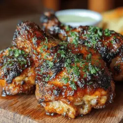 Sticky Bourbon BBQ Drumsticks: A Flavorful Culinary Delight