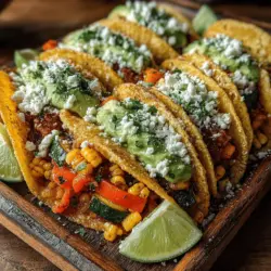 Summer Corn Zucchini Tacos: A Flavorful Experience