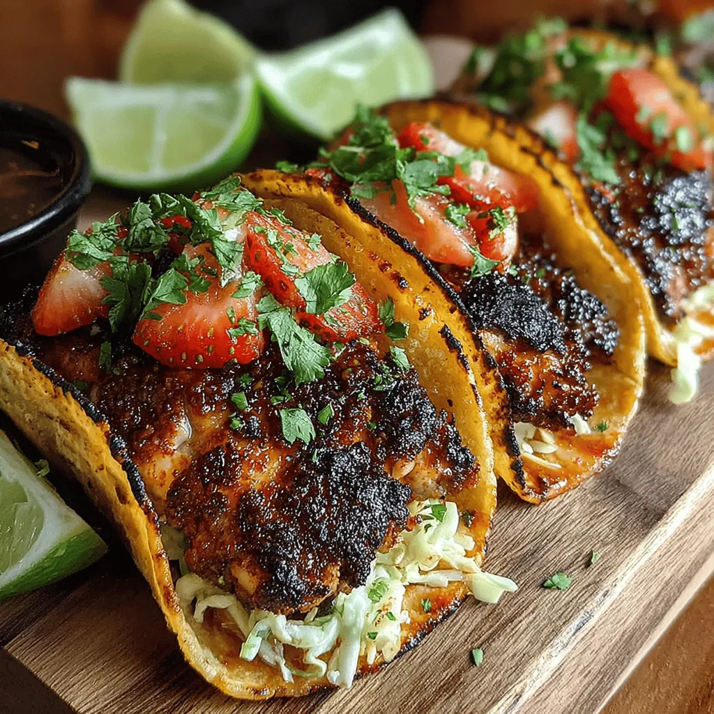 Tacos have become a beloved staple in many households across the globe, thanks to their versatility and ability to cater to a wide range of flavor profiles. Among the myriad of taco recipes, Spicy Chicken Tacos with Sweet Strawberry Slaw stand out as a delightful fusion of heat and sweetness that tantalizes the taste buds. This recipe offers a unique twist on traditional tacos by pairing succulent, spicy chicken with a refreshing strawberry slaw, resulting in a dish that is not only delicious but also visually appealing.
