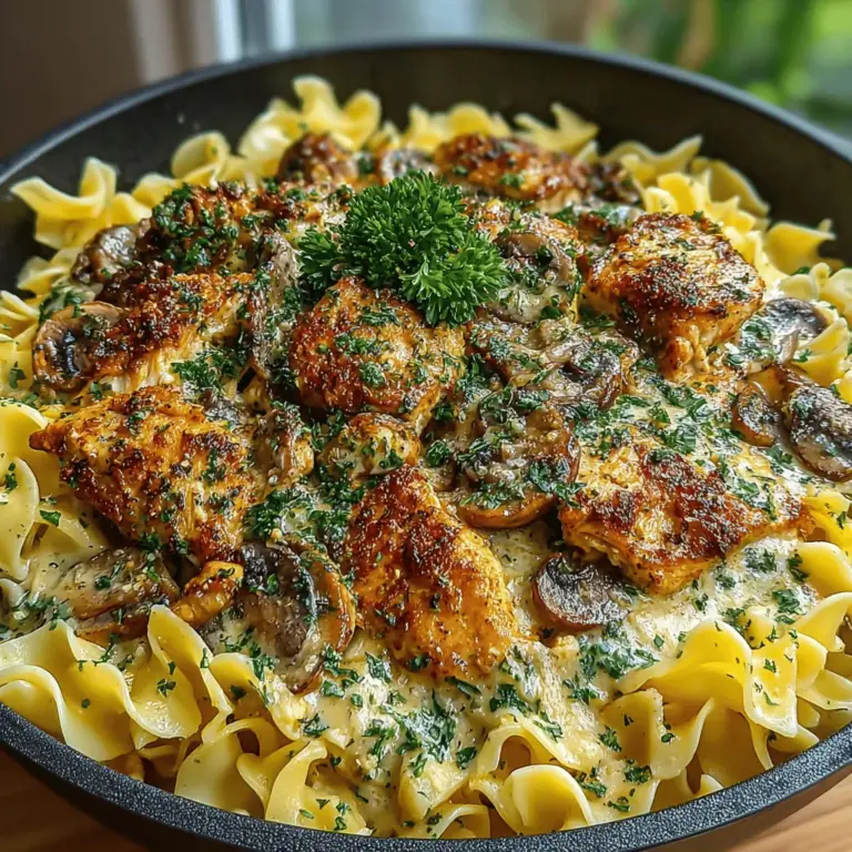 Chicken Stroganoff is a beloved classic that epitomizes the essence of comfort food. Originating from the rich culinary traditions of Russia, this dish has been embraced and adapted in kitchens around the world, with each version offering its own unique twist. At its core, Chicken Stroganoff features tender pieces of chicken enveloped in a luscious, creamy sauce that is both hearty and satisfying. The combination of flavors and textures makes it a staple for many families, especially during the cooler months when comfort food is most desired.