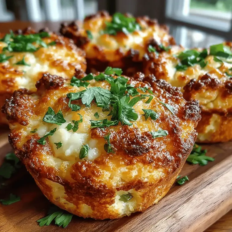 Breakfast is often described as the most important meal of the day, and what better way to kick off your morning than with a delightful dish that combines convenience, flavor, and a touch of excitement? Enter the Cheddar Jalapeño Breakfast Biscuit Cups—a creative twist on traditional breakfast biscuits that are sure to elevate your morning routine. These biscuit cups are not only easy to prepare but also bursting with flavor thanks to the irresistible combination of sharp cheddar cheese and spicy jalapeños.