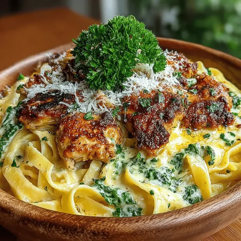 There’s something truly magical about the combination of garlic, cream, and Parmesan cheese that brings warmth and comfort to any dish. This Garlicky Creamy Parm Chicken Pasta is a recipe that not only fills your home with delightful aromas but also makes for a satisfying meal perfect for any occasion. Whether you're looking to impress guests at a dinner party or simply enjoy a cozy night in with family, this pasta dish is sure to become a staple in your culinary repertoire.