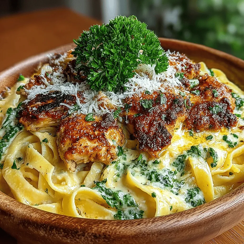 There’s something truly magical about the combination of garlic, cream, and Parmesan cheese that brings warmth and comfort to any dish. This Garlicky Creamy Parm Chicken Pasta is a recipe that not only fills your home with delightful aromas but also makes for a satisfying meal perfect for any occasion. Whether you're looking to impress guests at a dinner party or simply enjoy a cozy night in with family, this pasta dish is sure to become a staple in your culinary repertoire.