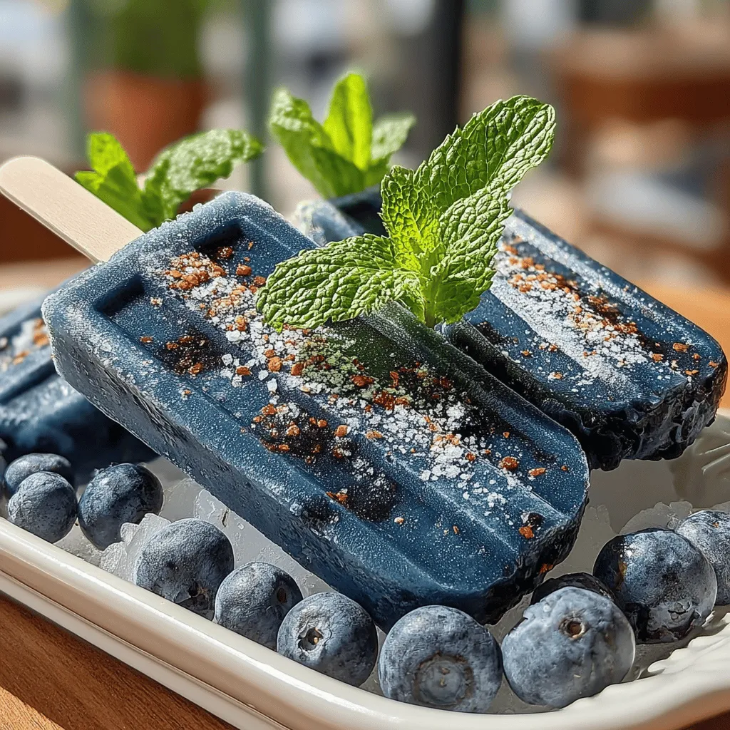 As the temperature rises and summer approaches, the quest for refreshing treats becomes paramount. Among the many options, popsicles stand out not only for their coolness but also for their versatility. Unique popsicle recipes have gained significant popularity in recent years, allowing home cooks to experiment with flavors and ingredients that go beyond the traditional fruit blend. One exciting recipe that perfectly embodies this trend is the Fiery Blue Bliss Popsicles. This innovative treat combines the sweetness of ripe blueberries, the refreshing nature of coconut water, the zesty brightness of lime, and a surprising kick from chili powder.