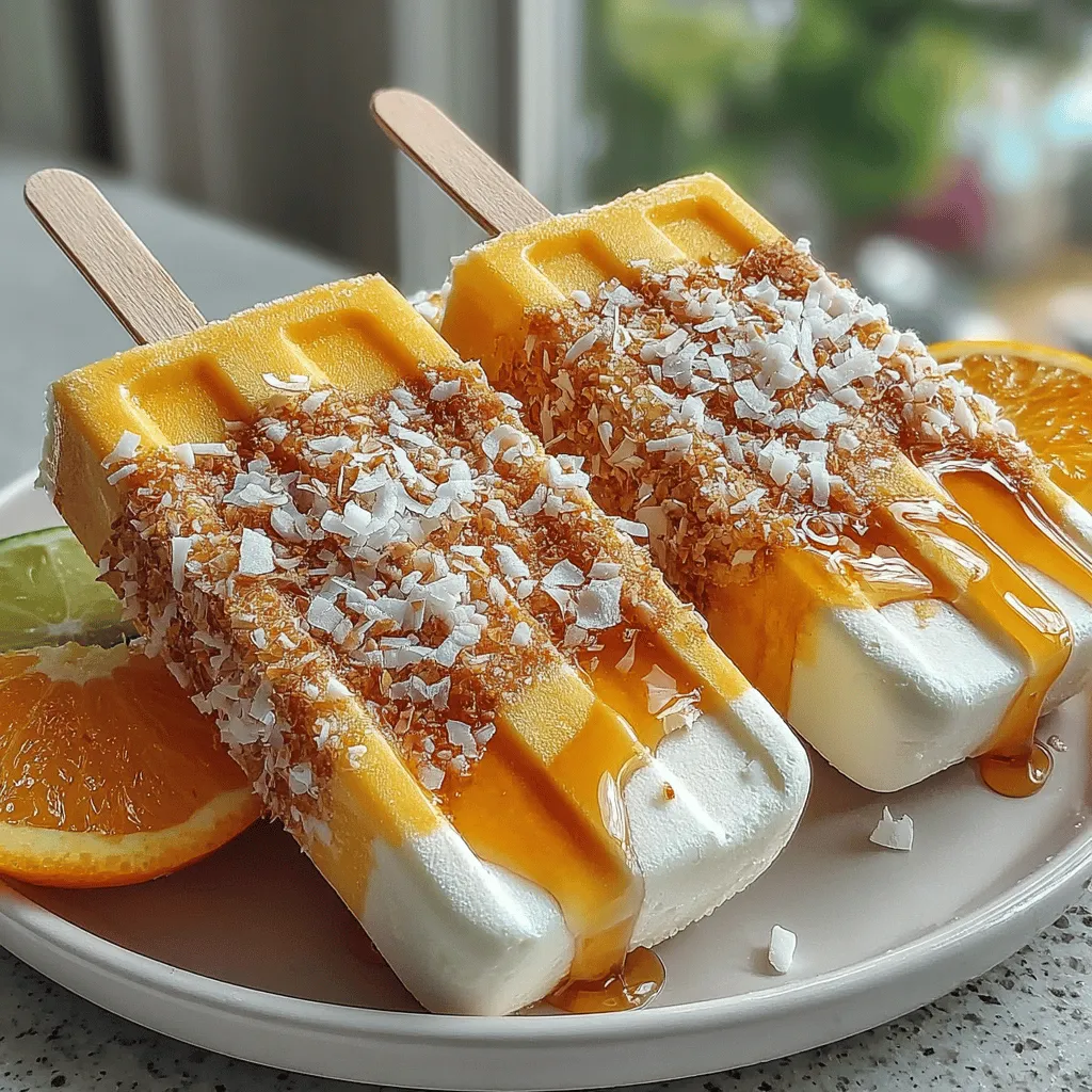 Tropical Bliss Popsicles: A Refreshing Treat for All