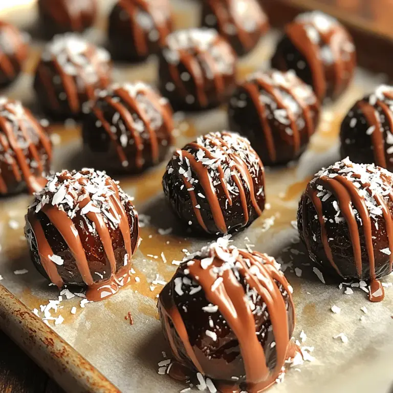 In a world that often prioritizes convenience over nutrition, the importance of homemade recipes becomes increasingly significant. Many of us lead fast-paced lives that make it tempting to grab processed snacks on the go. However, taking the time to create wholesome treats can provide not only better nutrition but also a rewarding experience that brings joy to our busy days. One such delightful recipe is the Decadent Healthy Chocolate Date Bites, a perfect blend of indulgence and health that satisfies your sweet tooth without the guilt.