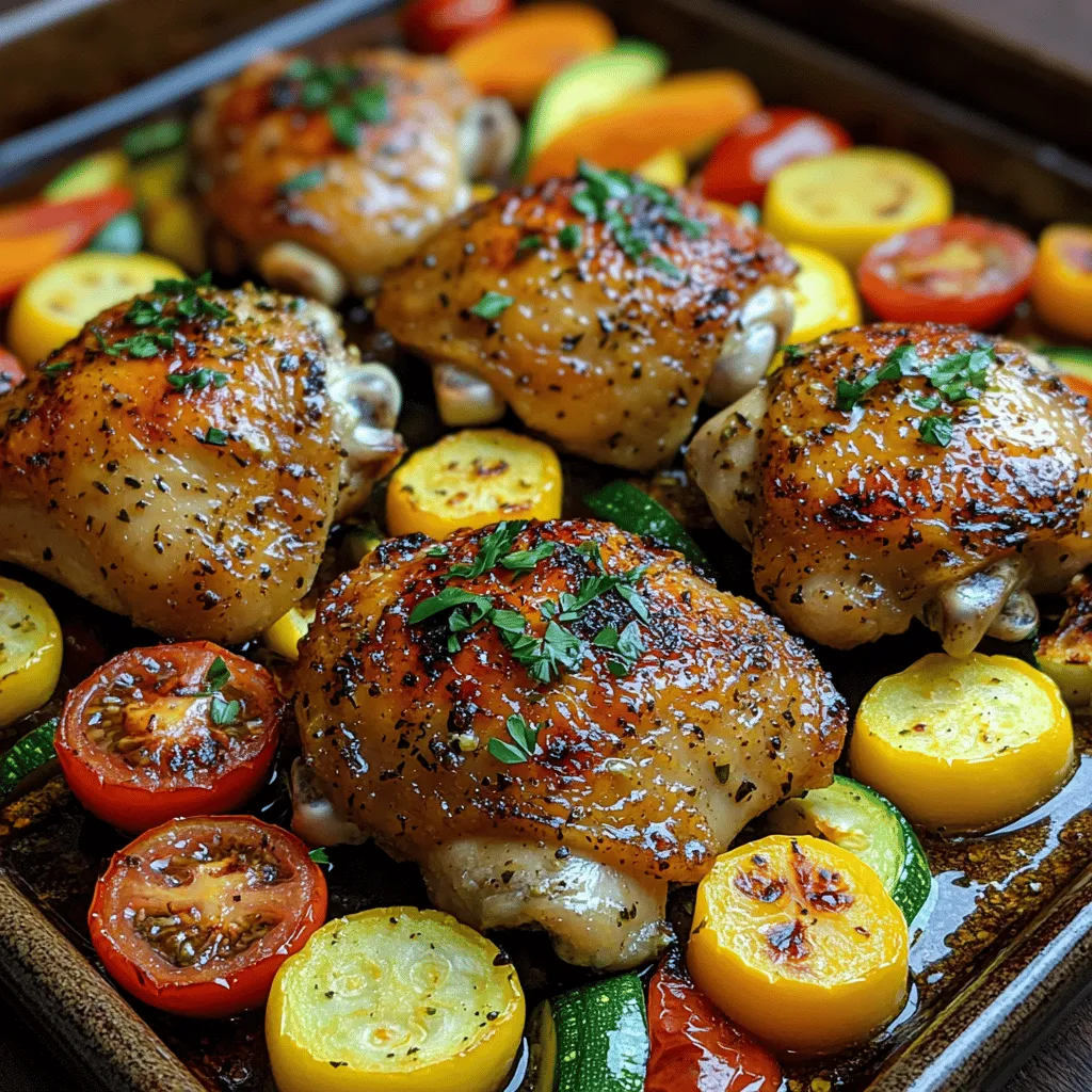 When it comes to weeknight dinners, simplicity and flavor are key. The Zesty One-Pan Lemon Herb Chicken & Veggies is the perfect solution for those looking for a quick yet satisfying meal. This dish not only delivers a burst of fresh flavors but also comes together in one pan, making it an ideal choice for busy families or anyone who wants to minimize cleanup time. The combination of juicy chicken, vibrant vegetables, and a zesty lemon herb marinade creates a delightful culinary experience that will leave your taste buds craving more.