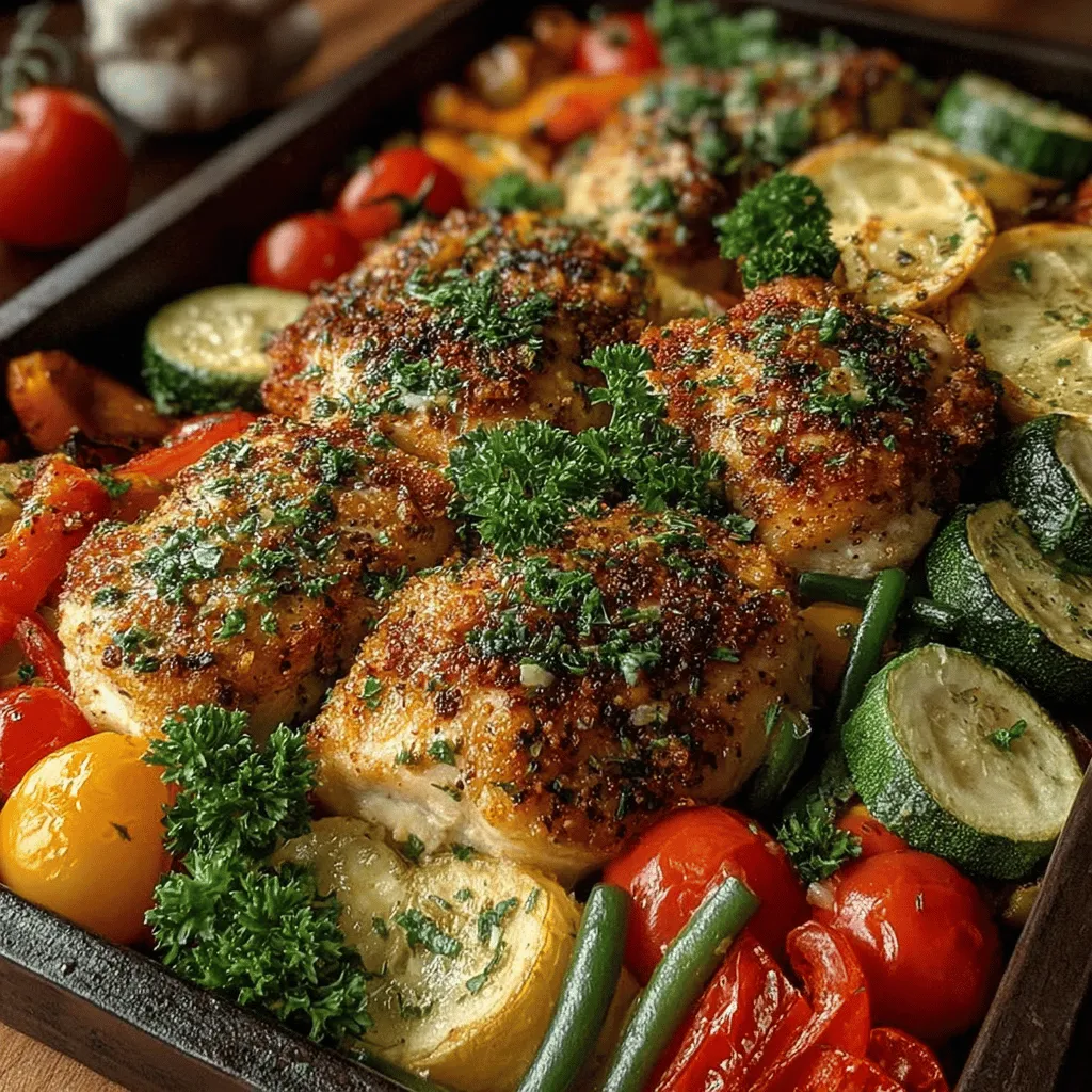To create the Zesty One-Pan Lemon Chicken & Veggies, it’s essential to understand the role and benefits of each key ingredient. This knowledge not only helps in selecting the best quality items but also enhances the cooking process.