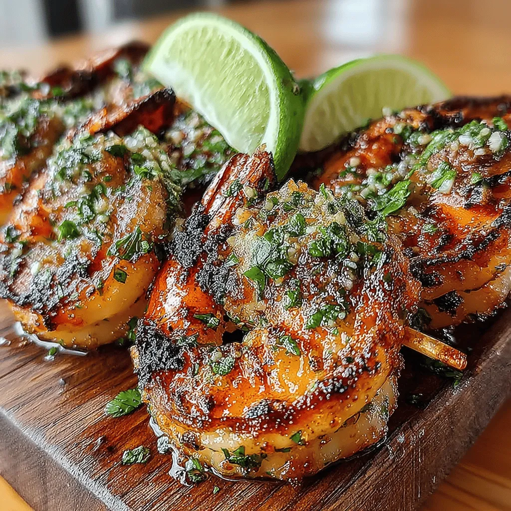 When it comes to summer cookouts and family gatherings, few dishes can rival the appeal of grilled shrimp skewers. Their vibrant flavors, ease of preparation, and quick cooking time make them a favorite among seasoned grill masters and novice cooks alike. Grilled Garlic Lime Shrimp Skewers, in particular, stand out with their tantalizing combination of garlic and lime, a duo that not only enhances the shrimp's natural sweetness but also adds a zesty brightness that awakens the palate.