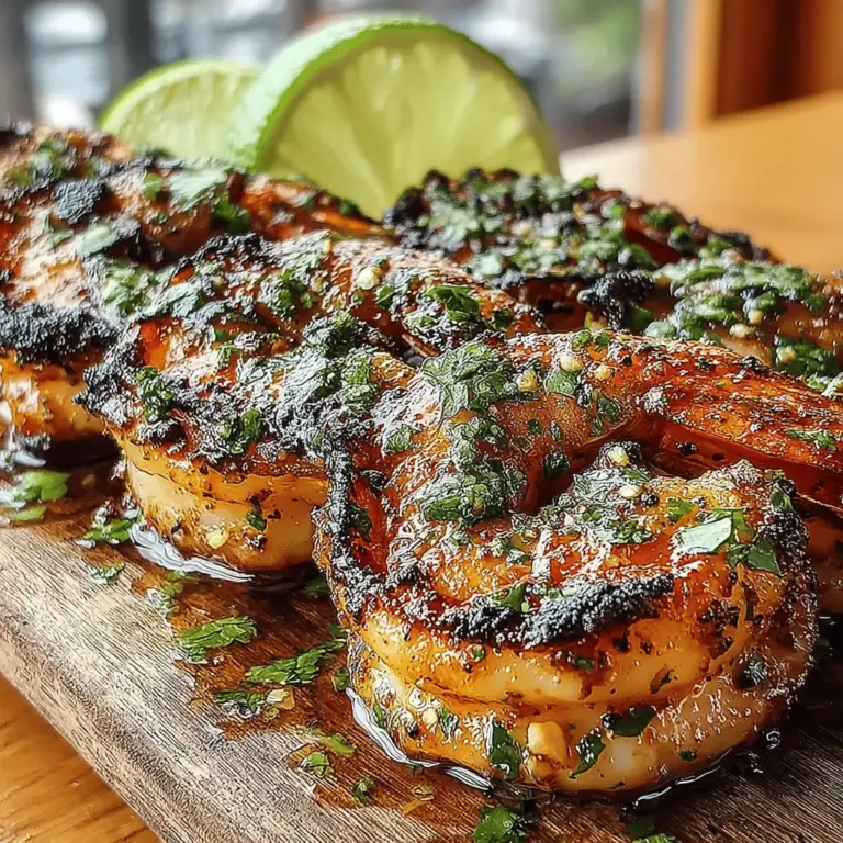 When it comes to summer cookouts and family gatherings, few dishes can rival the appeal of grilled shrimp skewers. Their vibrant flavors, ease of preparation, and quick cooking time make them a favorite among seasoned grill masters and novice cooks alike. Grilled Garlic Lime Shrimp Skewers, in particular, stand out with their tantalizing combination of garlic and lime, a duo that not only enhances the shrimp's natural sweetness but also adds a zesty brightness that awakens the palate.