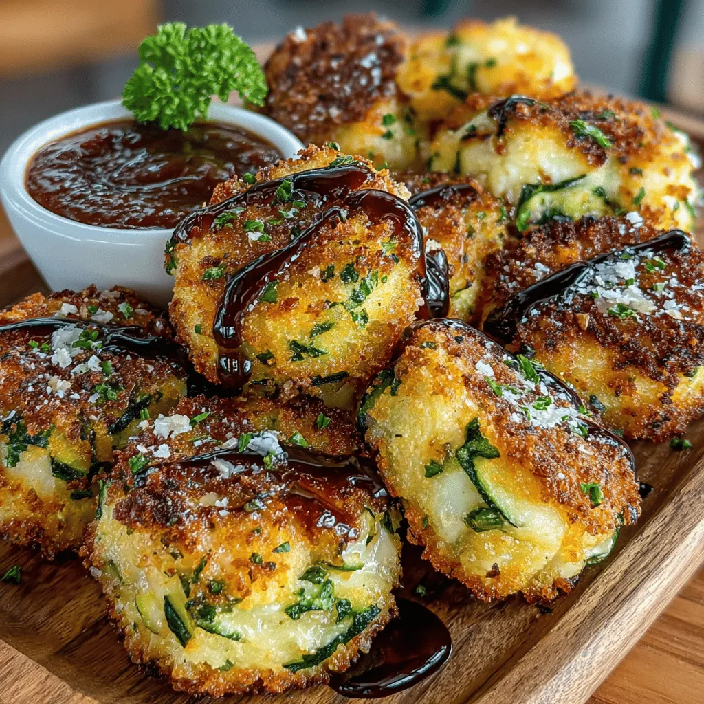 In the realm of healthy snacking, few recipes can compete with the delightful combination of flavors and textures found in Cheesy Zucchini Delight Balls. This innovative dish masterfully blends fresh zucchini with the creamy richness of mozzarella and the sharp notes of Parmesan cheese, resulting in a crunchy, cheesy treat that is sure to please palates of all ages. Whether you’re preparing for a family gathering, a game day celebration, or simply looking for a nutritious side dish, these cheesy bites offer a delicious way to incorporate more vegetables into your diet without sacrificing flavor.