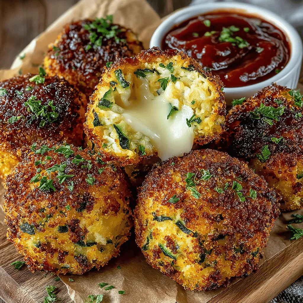 In the realm of healthy snacking, few recipes can compete with the delightful combination of flavors and textures found in Cheesy Zucchini Delight Balls. This innovative dish masterfully blends fresh zucchini with the creamy richness of mozzarella and the sharp notes of Parmesan cheese, resulting in a crunchy, cheesy treat that is sure to please palates of all ages. Whether you’re preparing for a family gathering, a game day celebration, or simply looking for a nutritious side dish, these cheesy bites offer a delicious way to incorporate more vegetables into your diet without sacrificing flavor.