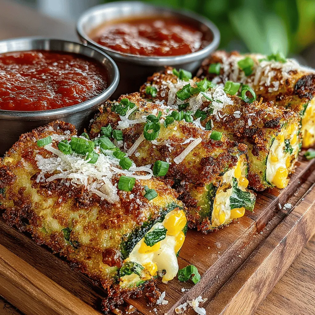 If you're on the lookout for a delicious and nutritious snack or appetizer, look no further than Zucchini Corn Parmesan Bites. This delightful recipe combines the subtle sweetness of corn with the fresh, mild flavor of zucchini, all brought together by the rich, nutty essence of Parmesan cheese. Whether you're planning a casual gathering, a festive celebration, or simply need a wholesome snack for yourself, these bites offer a perfect blend of taste and health, making them a fantastic choice for any occasion.